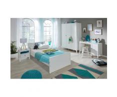 trendteam Jugendzimmer-Set Ole (Set, 4-tlg) weiß Kinder Komplett-Jugendzimmer Jugendmöbel Kindermöbel Schlafzimmermöbel-Sets