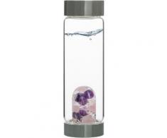 VitaJuwel Wasserkaraffe "Edelsteinflasche ViA Wellness", farblos, transparent-bunt