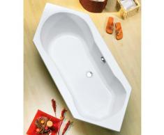 OTTOFOND Eckwanne Ravenna, mit Wannenträger weiß Badewannen Whirlpools Bad Sanitär