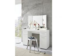 trendteam Schminktisch Amanda (Set) weiß Schminktische Kleinmöbel Tisch