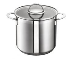 SCHULTE-UFER Kochtopf Little Lilly, Edelstahl 18/10, (1 tlg.), Ø 18 cm, Induktion silberfarben Suppentöpfe Töpfe Haushaltswaren