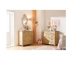 Home affaire Kommode Anoushka, wahlweise mit 5, 10, 12 oder 15 Schubladen braun Schubladenkommoden Kommoden Sideboards