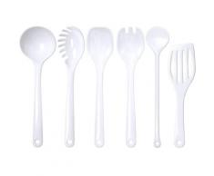 WACA Kochbesteck-Set, (Set, 5-tlg.) weiß Kochbesteck Besteck Messer Haushaltswaren Kochbesteck-Sets