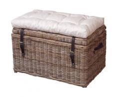 Home affaire Sitztruhe, grau, grau