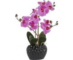 Leonique Kunstpflanze Orchidee, (1 St.), Kunstorchidee, im Topf lila Künstliche Zimmerpflanzen Kunstpflanzen Wohnaccessoires