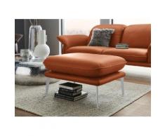 W.SCHILLIG Hocker sherry, German Design Award 2018, Winkelfüße in Chrom glänzend, Breite 82 cm braun Polsterhocker Sessel und Sofas Couches