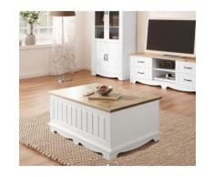 Home affaire Couchtisch Trinidad, Breite 120 cm weiß Truhen-Couchtische Couchtische Tische Tisch