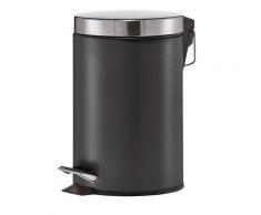 Zeller Present Kosmetikeimer schwarz Badaufbewahrung Badaccessoires Badmöbel