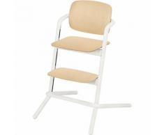 Hochstuhl LEMO, Holz, Porcelaine White