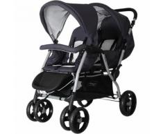Geschwisterwagen Tandem, anthracite-off white