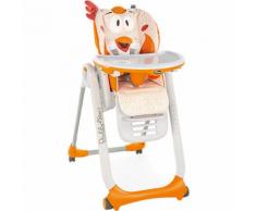 Hochstuhl Polly2Start mit 4 Rollen, fancy chicken