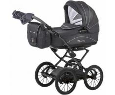Kombi Kinderwagen Classico mit Wickeltasche & Handwärmer, grau