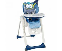 Hochstuhl Polly2Start mit 4 Rollen, shark