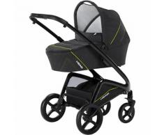 Kombi-Kinderwagen HEAD, darkgrey-yellow