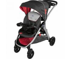 Zwillings- und Geschwisterwagen STROLL'IN'2, lava, 2018