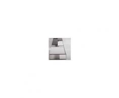Kartell Trays 4412 quadratischer Tabletttisch, schwarz