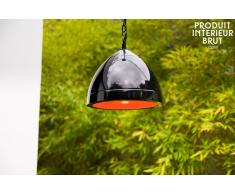 Deckenlampe Këpsta in Schwarz skandinavisches Design