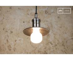 Hängeleuchte mit Mini-Scheibe Industriedesign