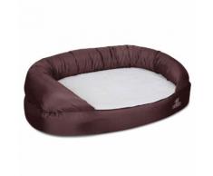 Knuffelwuff Orthopädisches Hundebett Jessy XXXL 135x85cm - Braun