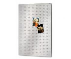 blomus Magnettafel - Gelochter Edelstahl
