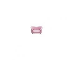 PawHut® Luxus Hundesofa Hundecouch Kunstleder KatzenSofa rosa