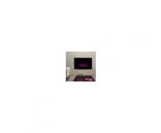 4, Farben HOMCOM® Elektrokamin Wandkamin 1800 Watt LED Fernbedienung Schwarz