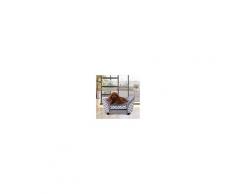 PawHut® Haustiersofa Hundebett Hundesofa mit Kissen Grau