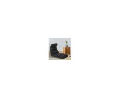HOMCOM® Schlafsessel Klappmatratze Faltmatratze PU Schwarz
