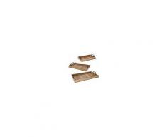 Home Styling Collection Knietablett aus Holz - 3 Stück im Set