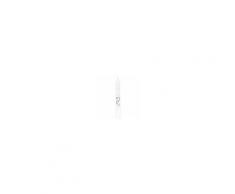 Hochzeitskerze mit Wachsmotiv Herz und Ringe in Silber und Gold (1 Stck.)