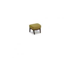 Anstellhocker Cozy Grün Stoff