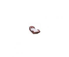 demeyere Piratenbett Crazy Shark Babybett Rot Lack / Hochglanz