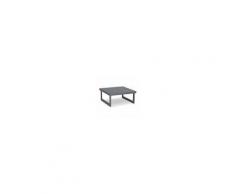 Stern Loungetisch Holly 72x72 cm, Aluminium grau Aluminium