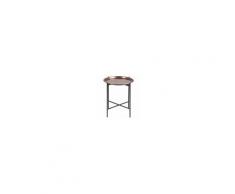 nimarahome.de Beistelltisch / Tabletttisch Kupferfarben - Ollie