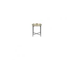 nimarahome.de Beistelltisch / Tabletttisch Messingfarben - Ollie