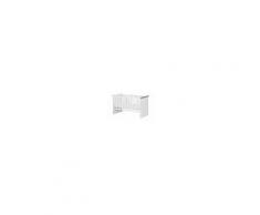Höffner Babybett Winny ¦ weiß ¦ Maße (cm): B: 78 H: 93 T: 144