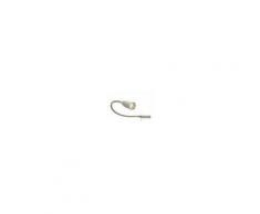 Fischer-Honsel LED-Bettleuchte, 1-flammig, Nickel matt ¦ silber