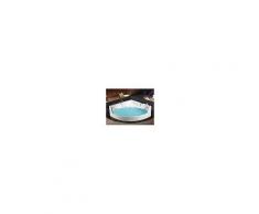 Whirlpool Eckwanne Glas ETHRA - 1 Person - 255 L - Weiß