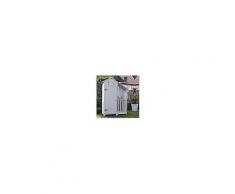 marktpoint Gartenschrank weiss im Vintage Look mit offenem Fach