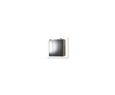 marktpoint Spiegelschrank sonoma-eiche Nb. inkl. 2 LED Lampen, ca. 68 cm. breit