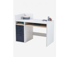 Schreibtisch „Reglisse“, Magnettafel weiß/grau von vertbaudet