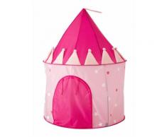 Spielzelt Prinzessinnenburg rosa von vertbaudet