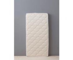 Baby-Matratze aus Soja-Schaumstoff weiß Gr. 60x120 von vertbaudet