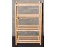 Steiner Shopping Möbel Schuhregal Buche Vollholz massiv natur Junco 223 - Abmessungen: 100 x 58 x 28 cm