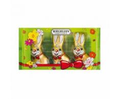 12 x 96 g Riegelein Hase 3er - Schoko Osterhase