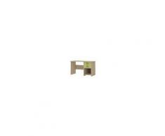Steiner Shopping Moebel (JE) Kinderzimmer - Schreibtisch Benjamin 28, Farbe: Buche / Olive - 74 x 125 x 60 cm