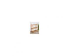 Steiner Shopping Möbel Schuhregal Buche Vollholz massiv Erlefarben Junco 224 - 70 x 58 x 26 cm (H x B x