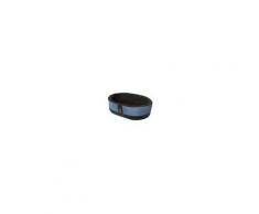DoggyBed & CatBed Orthopädischer Hundekorb Paddy Style 100x80x25cm blau Mikrofaser-Kunstleder