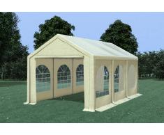 Stabilezelte Partyzelt Pavillon 3x6m Modular Pro PVC wasserdicht beige