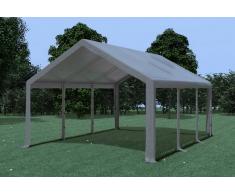 Stabilezelte Partyzelt Pavillon 4x6m Modular Pro PVC wasserdicht grau
